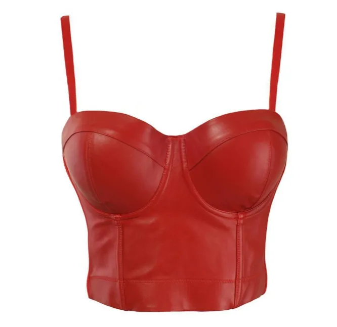 Top court en similicuir – Image 2