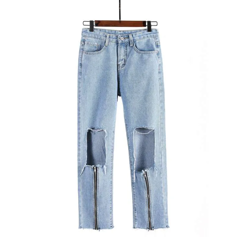 Jean droit queer unisex