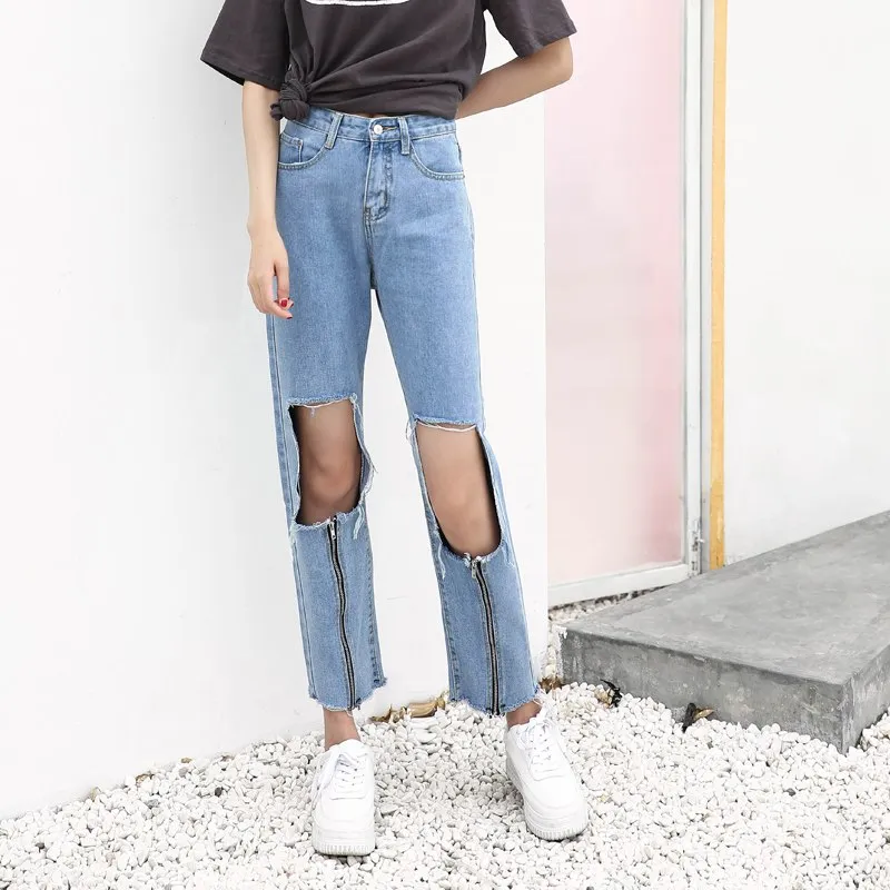 Jean droit queer unisex – Image 3