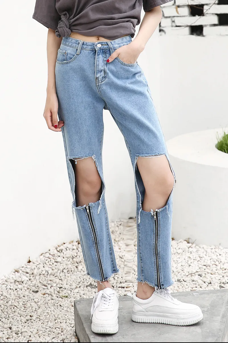 Jean droit queer unisex – Image 2