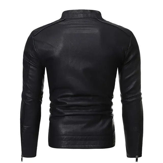 Blouson en cuir casual – Image 3