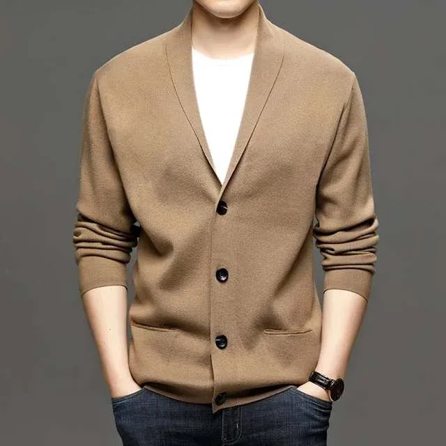 Cardigan homme slim