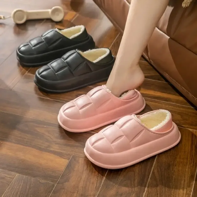 Chausson Femme Moumoute Hiver – Image 7