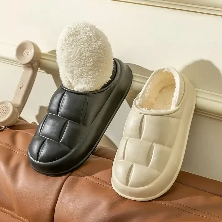 Chausson Femme Moumoute Hiver – Image 8