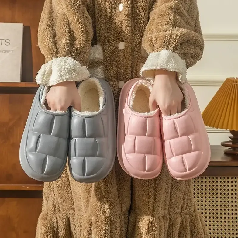 Chausson Femme Moumoute Hiver – Image 4