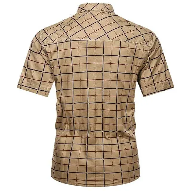 Chemise à carreaux homme – Image 4