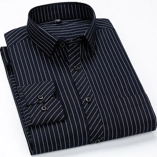 Chemise manches longues rayé – Image 2