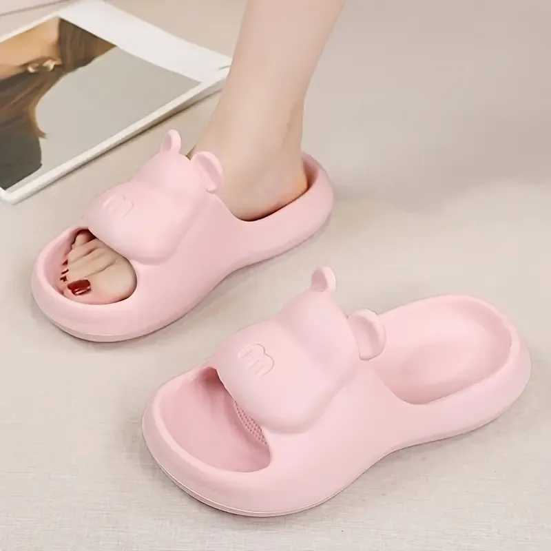 Claquette Femme Animaux Hippopotame – Image 6