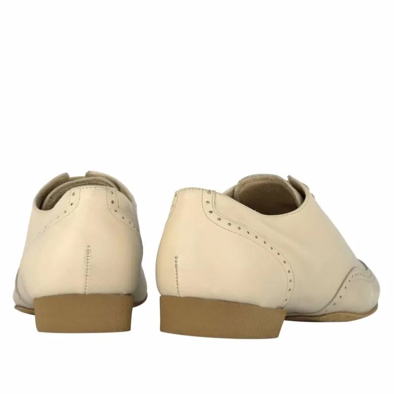 TANGOLERA 200 CUIR CREME Chaussure de tango – Image 2
