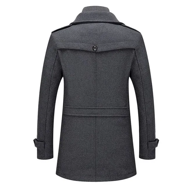 Manteau hiver en laine – Image 4