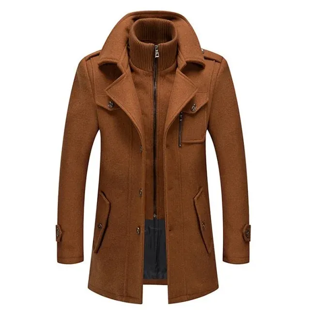 Manteau hiver en laine – Image 2