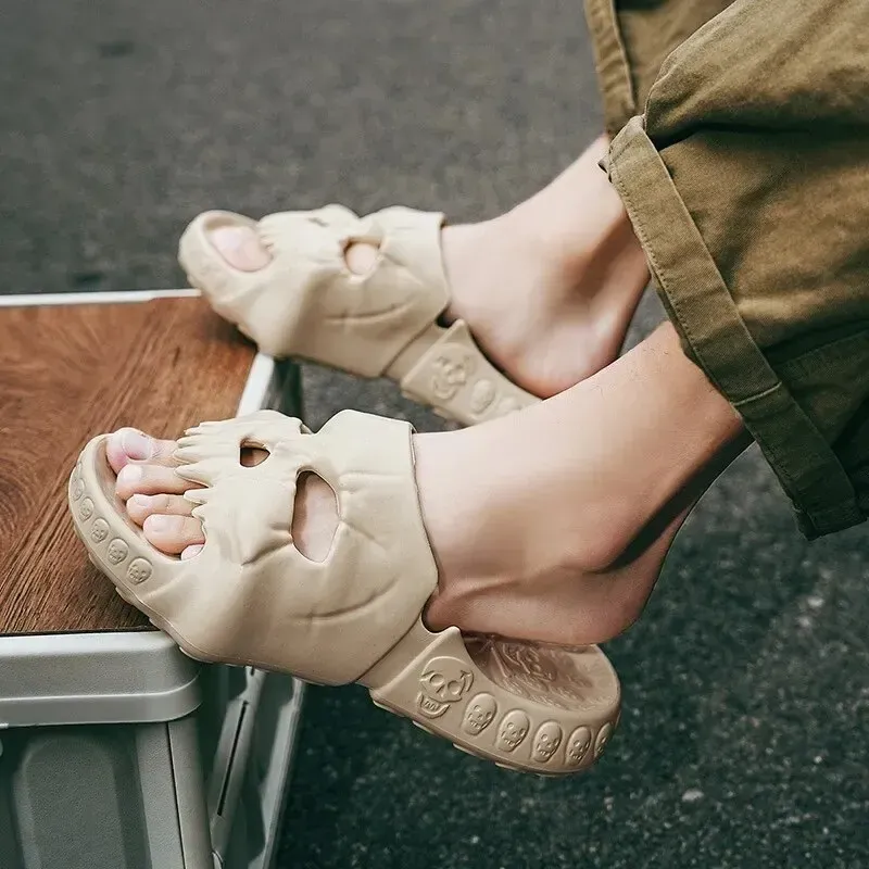 Claquettes Crâne Tête de Mort – Image 2