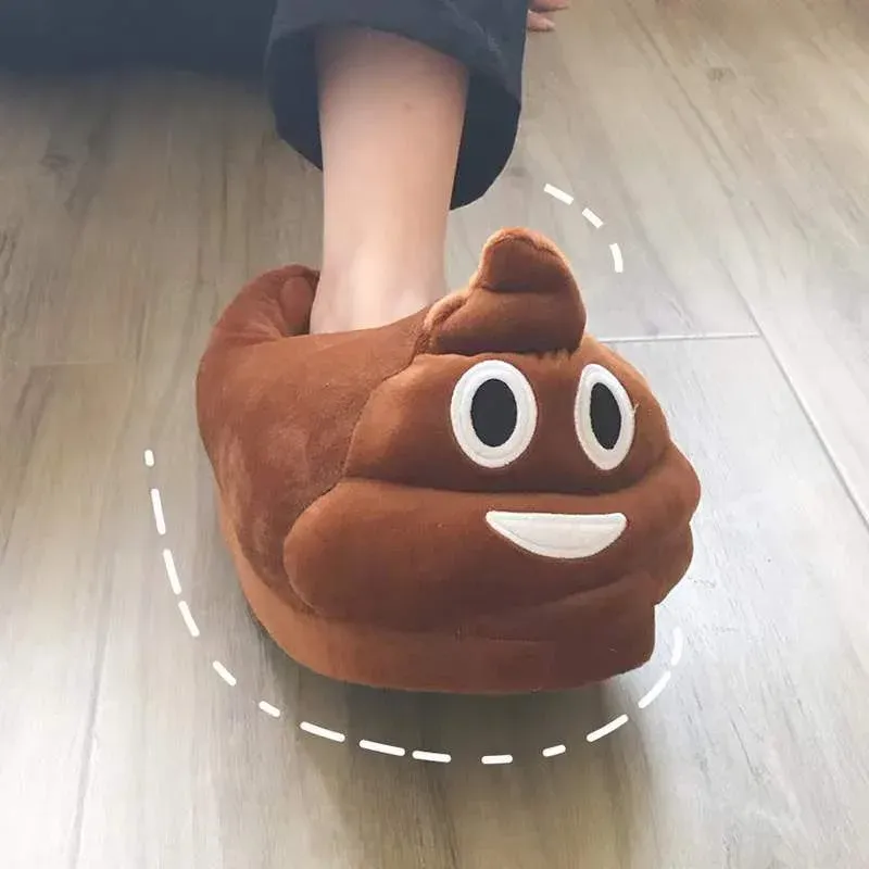 Chaussons Caca Emoji – Image 2