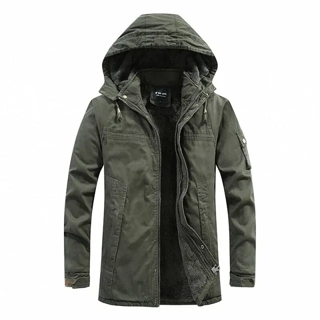 Parka à capuche mode – Image 2