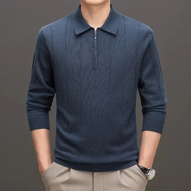 Pull à rayures homme