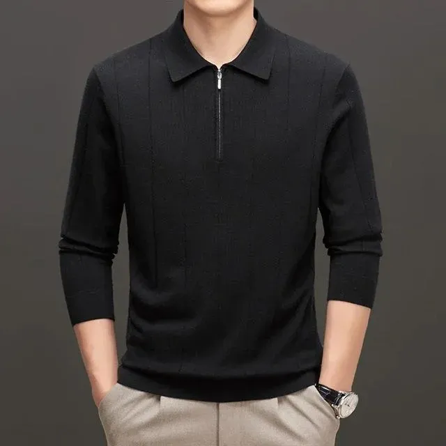 Pull à rayures homme – Image 2