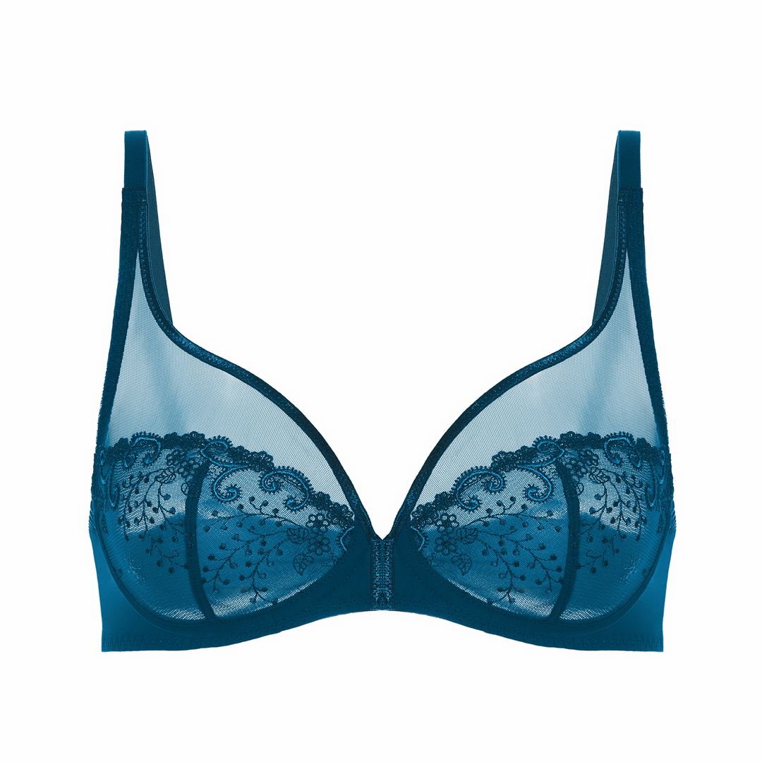 Soutien-gorge avec armatures Délice Bleu Prestige Simone Pérèle – Image 2