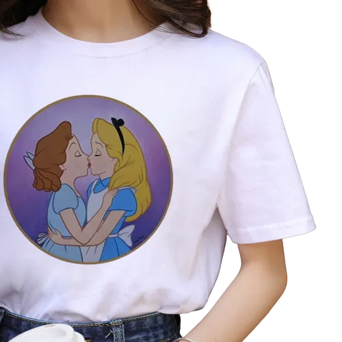 T-shirt LGBT princesse