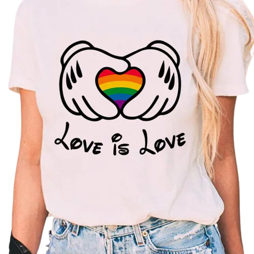 T-shirt mickey LGBT