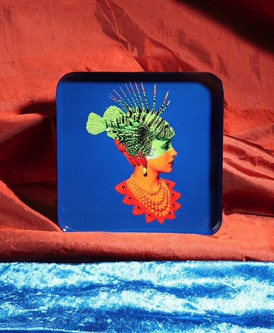 Vide-poche carré Rascaqueen Gangzaï