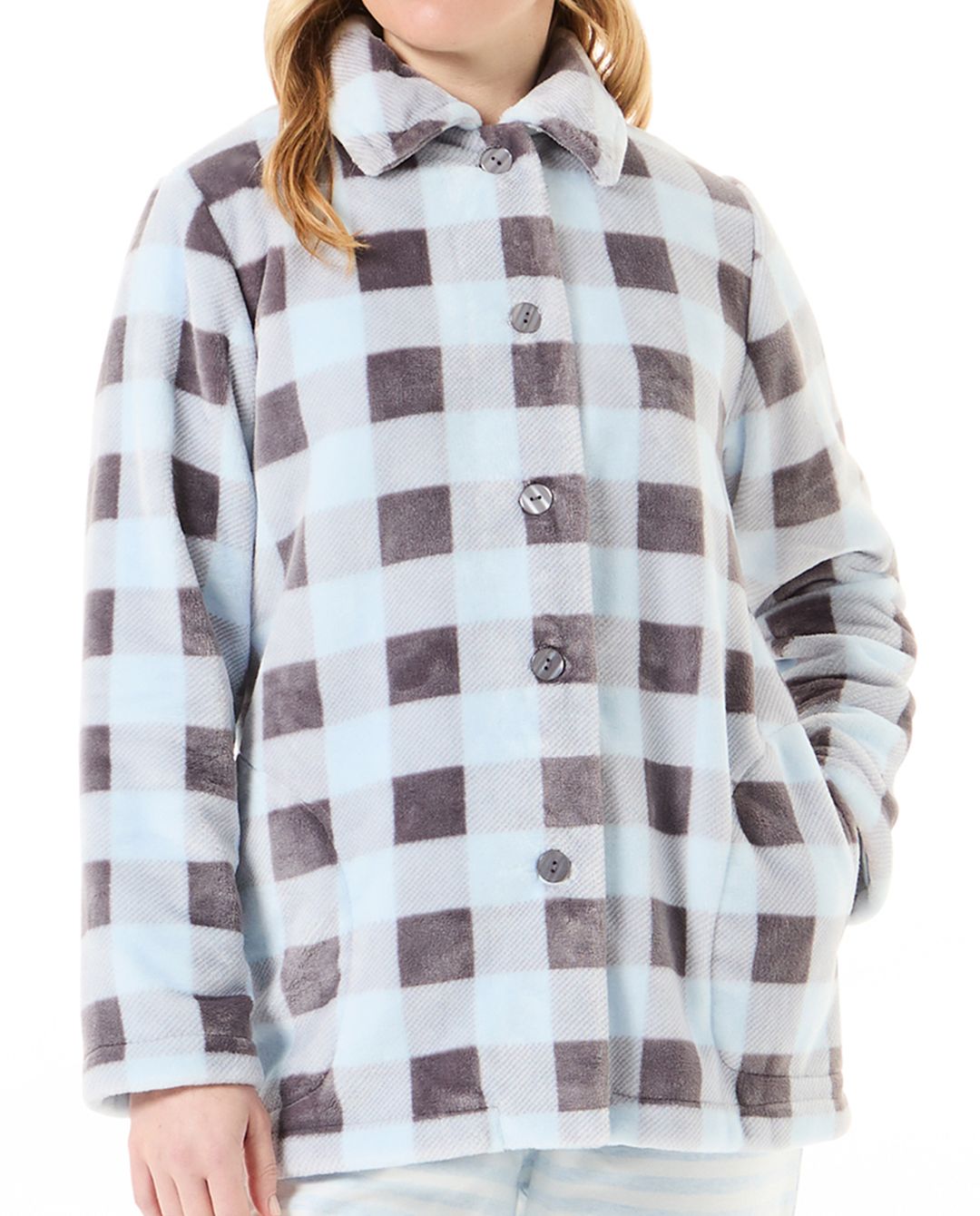 Veste d’intérieur boutonnée Céleste LOHE – Image 2