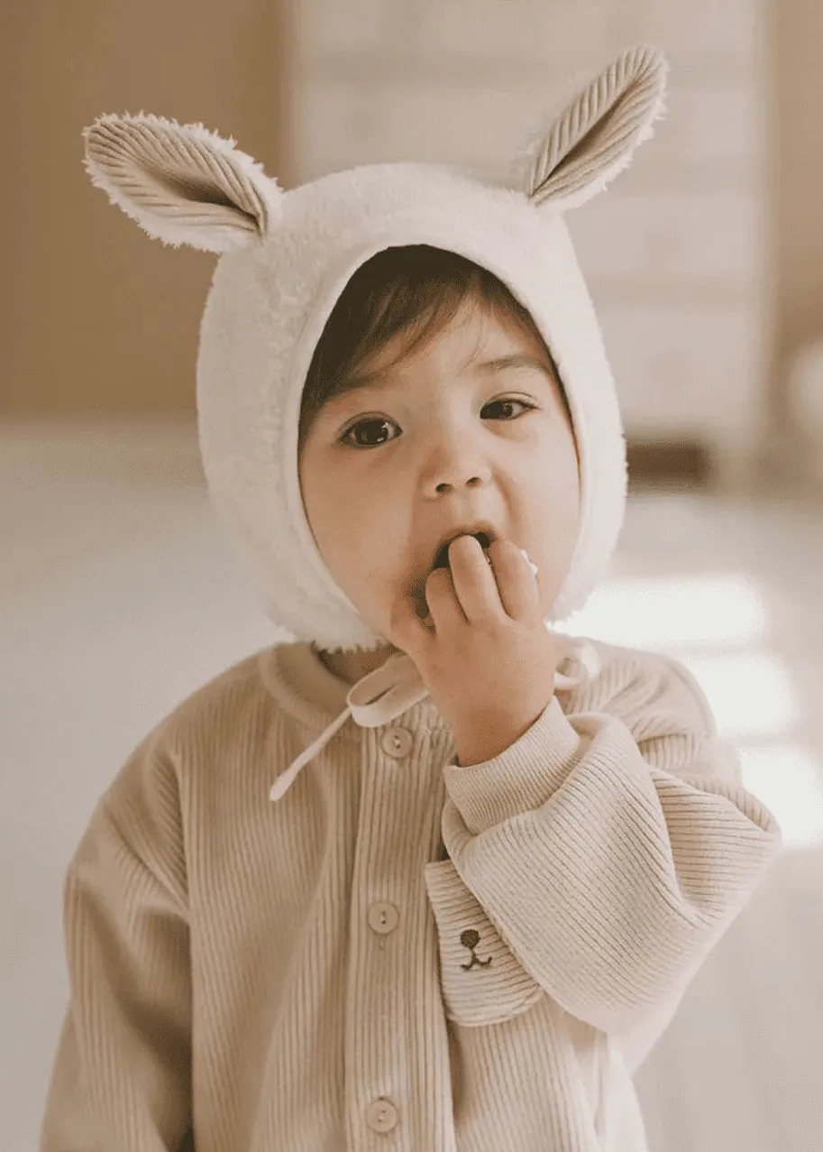 Beguin bébé doublé polaire | Lamb – Image 4