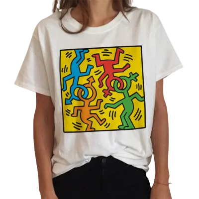 T-shirt LGBT keith haring
