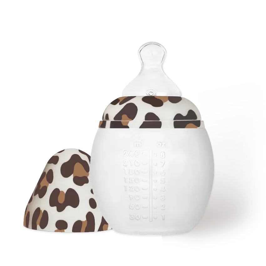 Biberon silicone 240 ml | Léopard – Elhee – Image 2