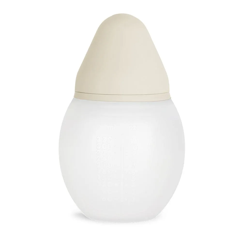 Biberon souple silicone – Sand | 330 ml – Elhée – Image 2