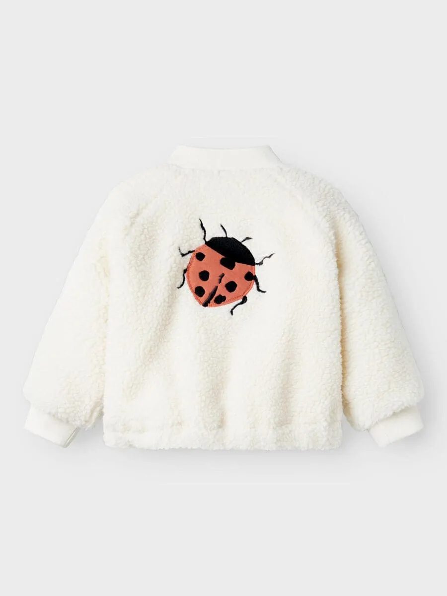 Veste bomber sherpa enfant | Ladybug – Lil Atelier