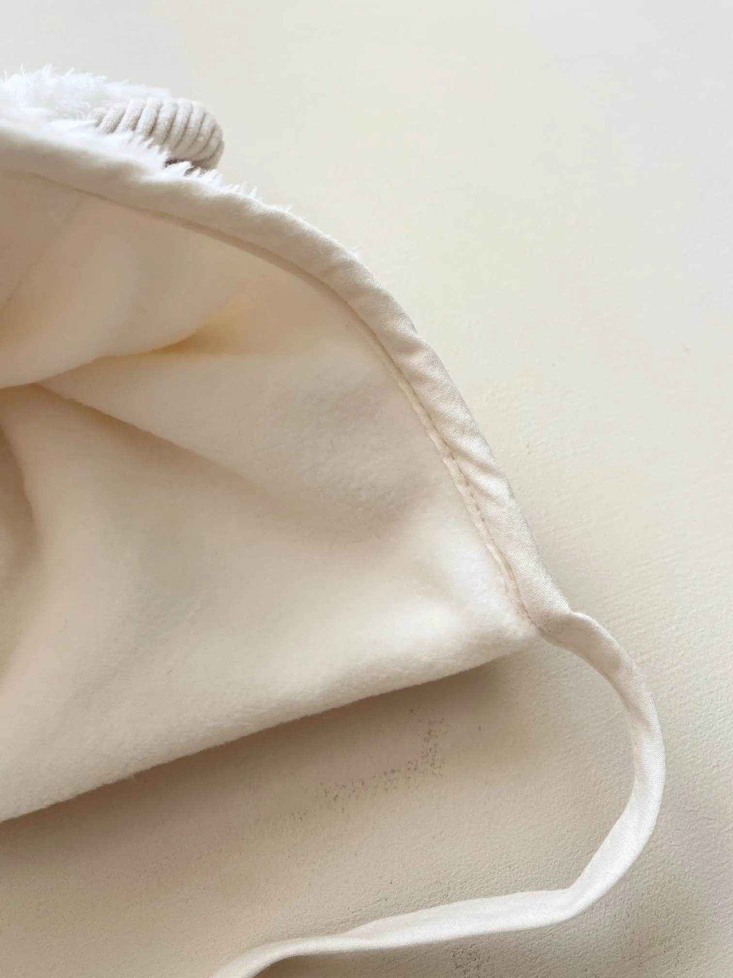 Beguin bébé doublé polaire | Lamb – Image 2