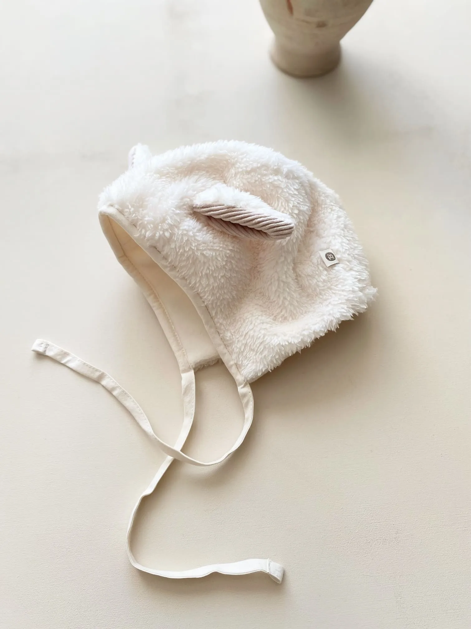 Beguin bébé doublé polaire | Lamb