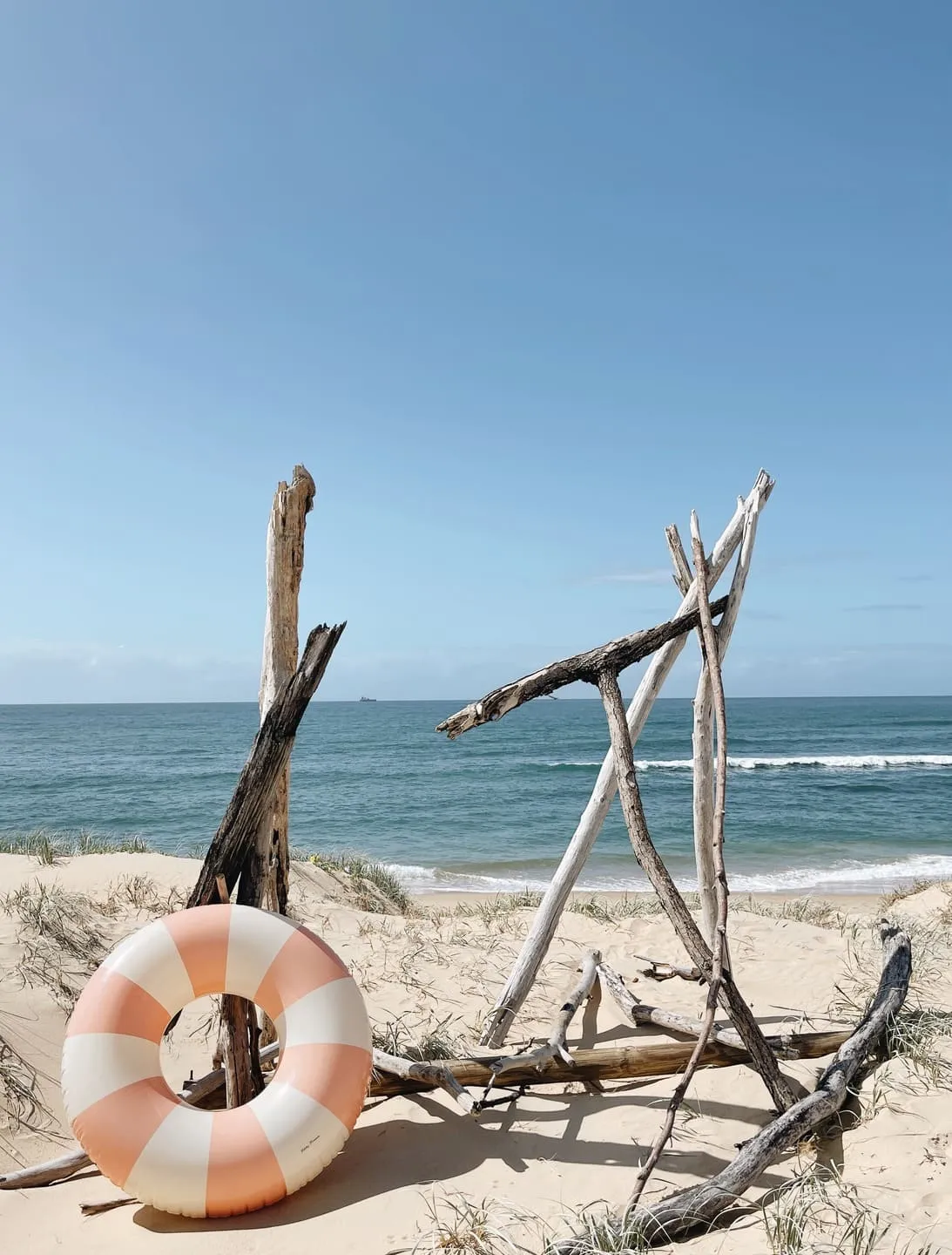 Bouée piscine | Peach Daisy – Petites Pommes – Image 4