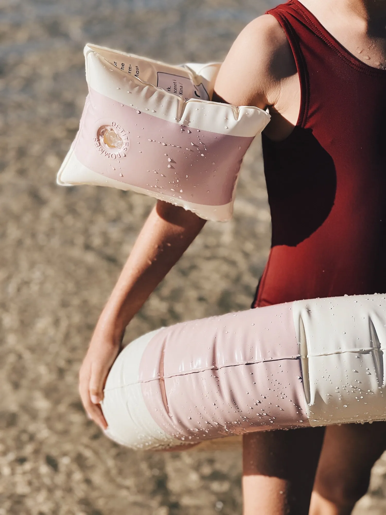 Brassards piscine | French rose – Petites Pommes – Image 2