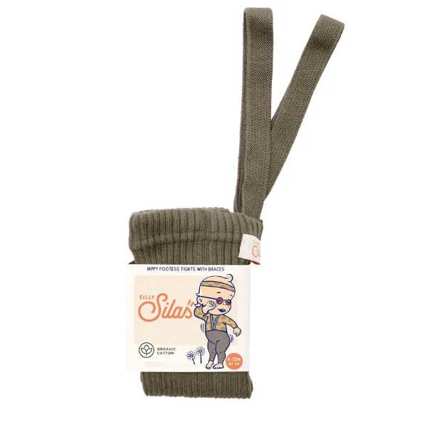 Collants à bretelles Hippy sans pieds | Seaweed – Silly Silas – Image 4