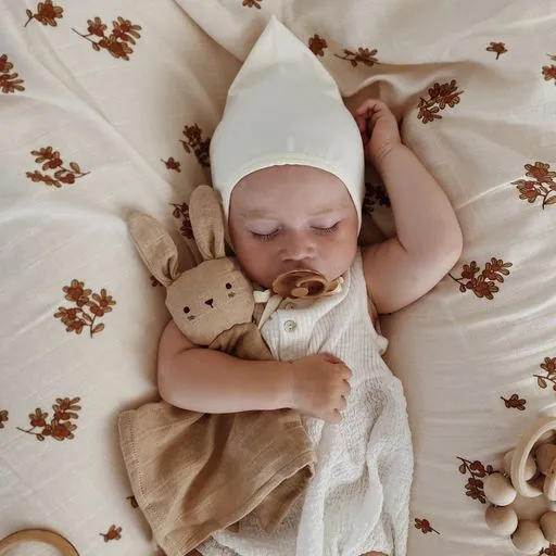 Doudou lange lapin | Beige – Main sauvage – Image 2