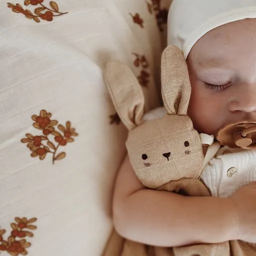 Doudou lange lapin | Beige – Main sauvage – Image 4