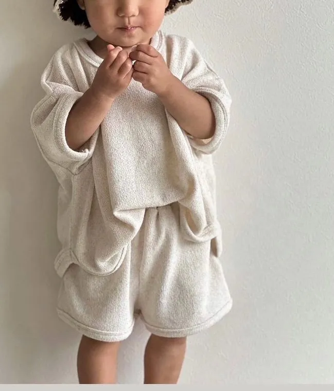 Ensemble oversize enfant | Crème – La Camel – Image 4