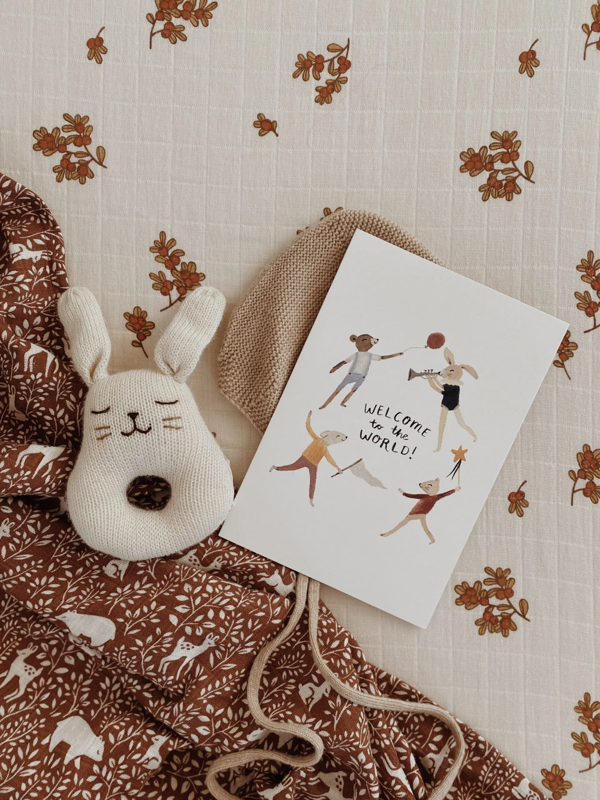 Hochet Lapin | Ecru – Main sauvage – Image 3