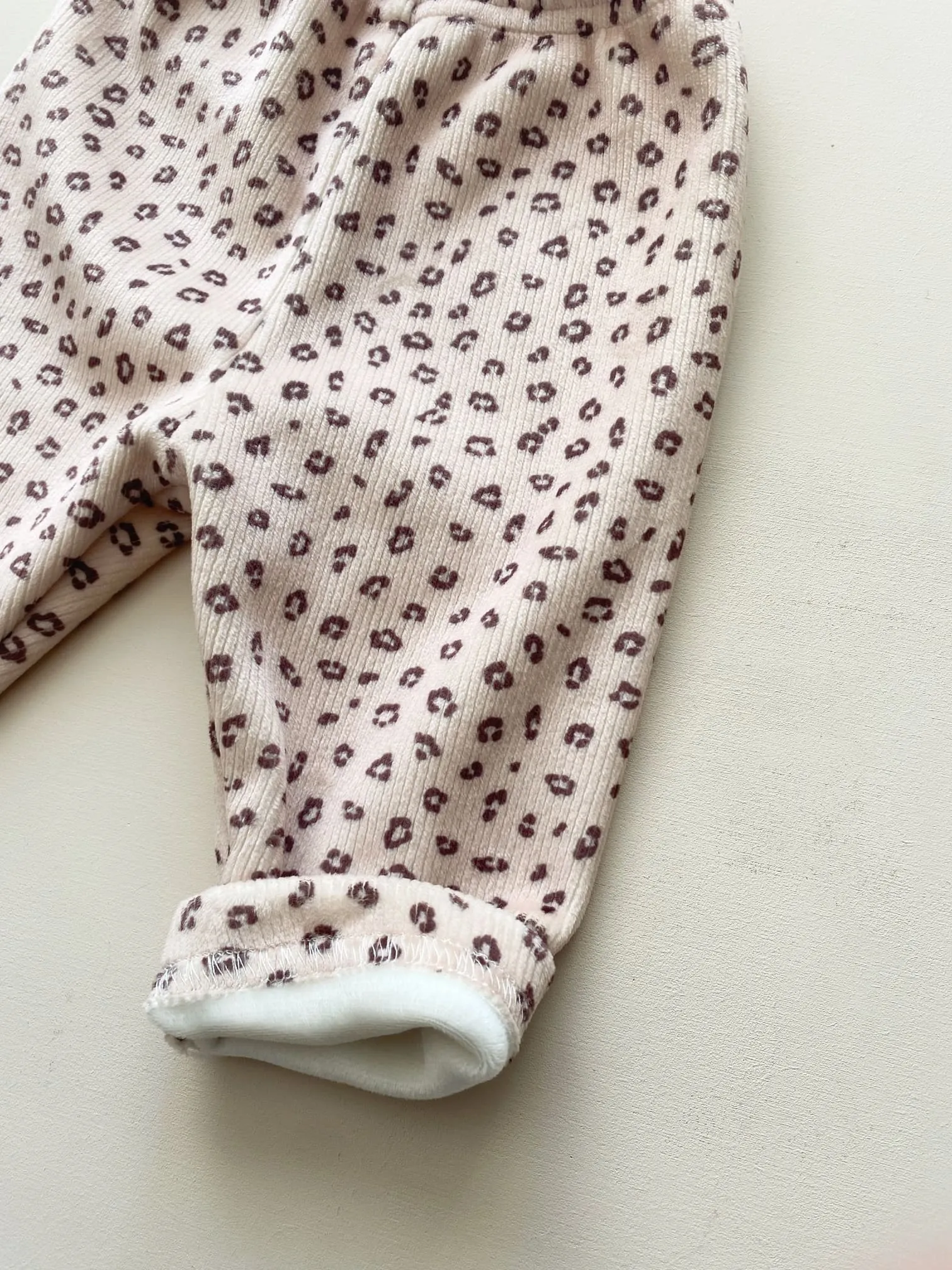 Legging bébé velours Leopard – Lalaland – Image 3