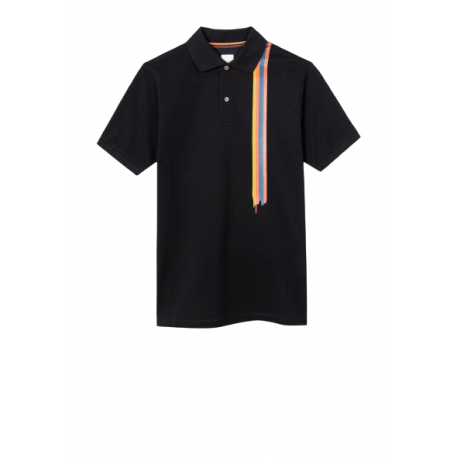 Polo à bandes colorées Paul Smith