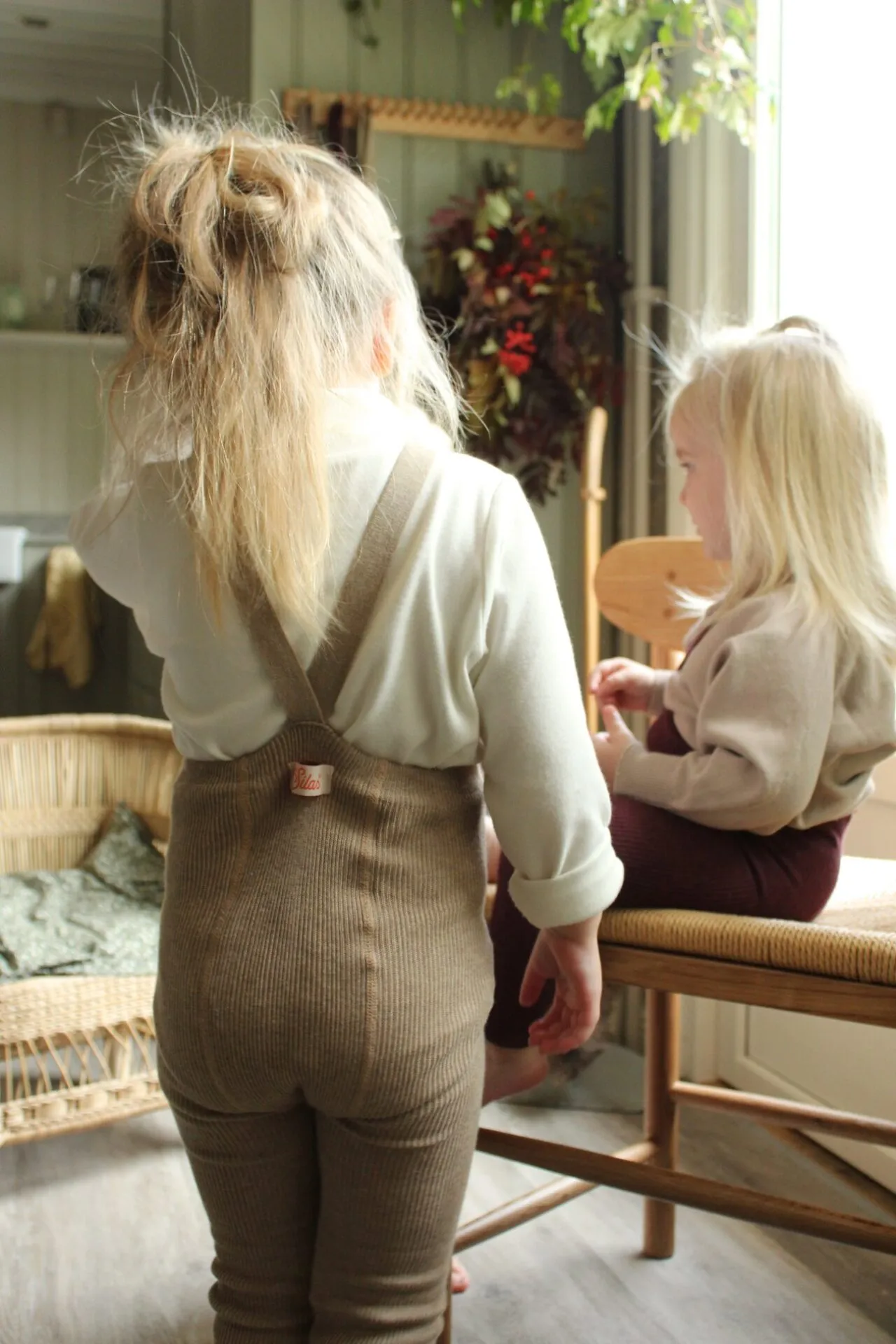 Collants à bretelles rétro sans pieds | Peanut – Silly Silas – Image 5