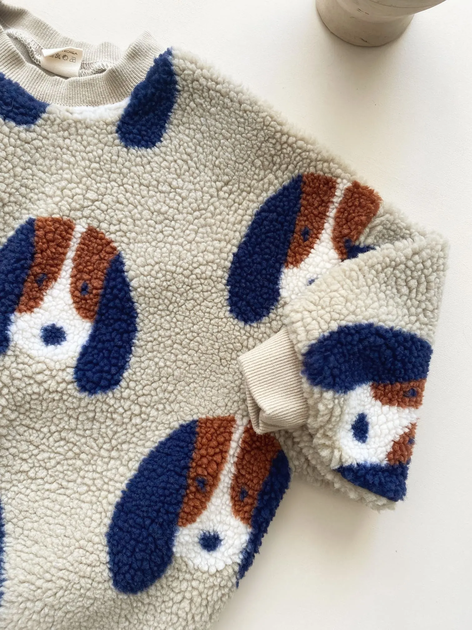 Sweat enfant oversize sherpa | Puppy – Image 3