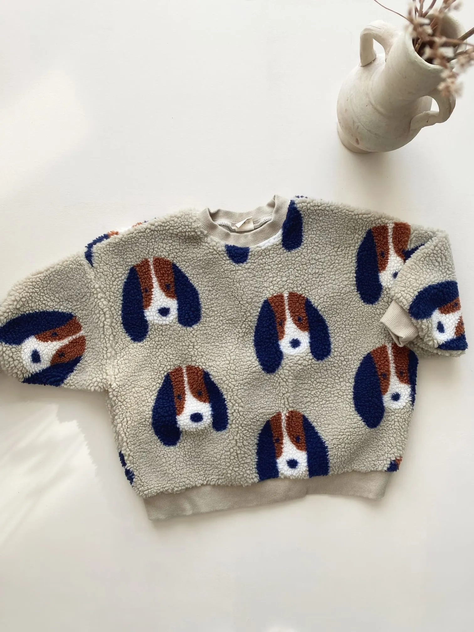 Sweat enfant oversize sherpa | Puppy