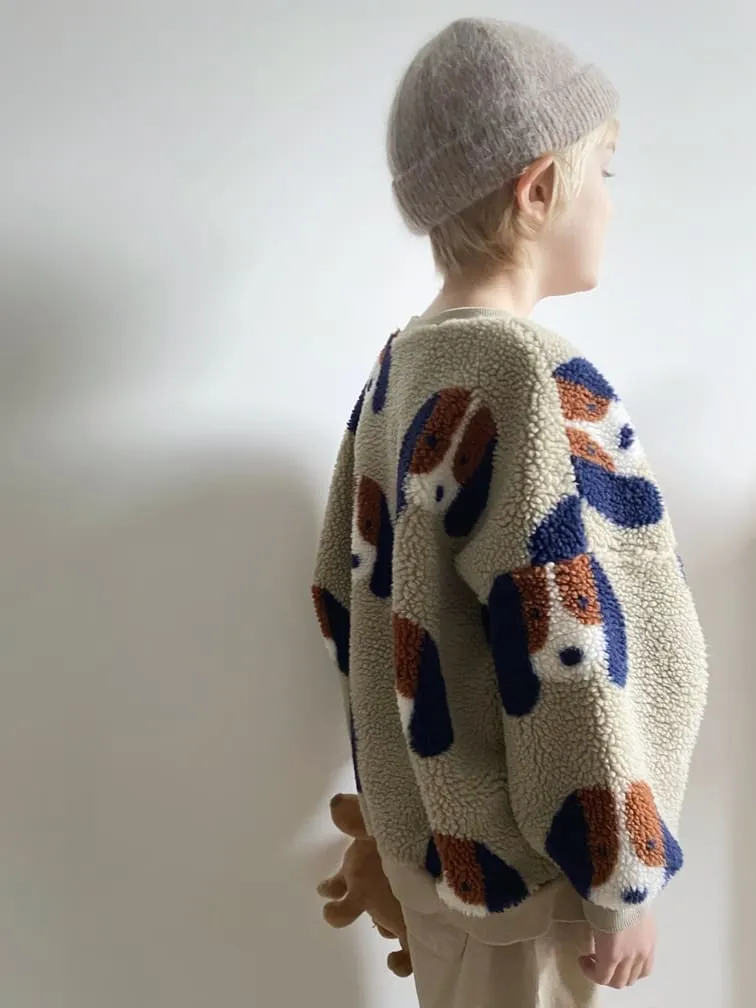 Sweat enfant oversize sherpa | Puppy – Image 7