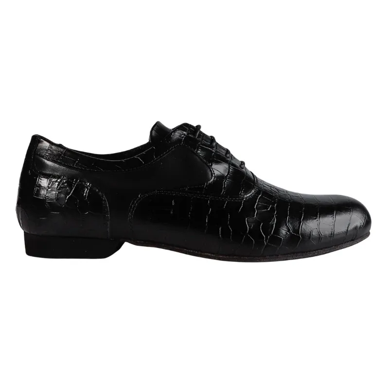 TANGOLERA 501 CROCO NOIR Chaussures de tango