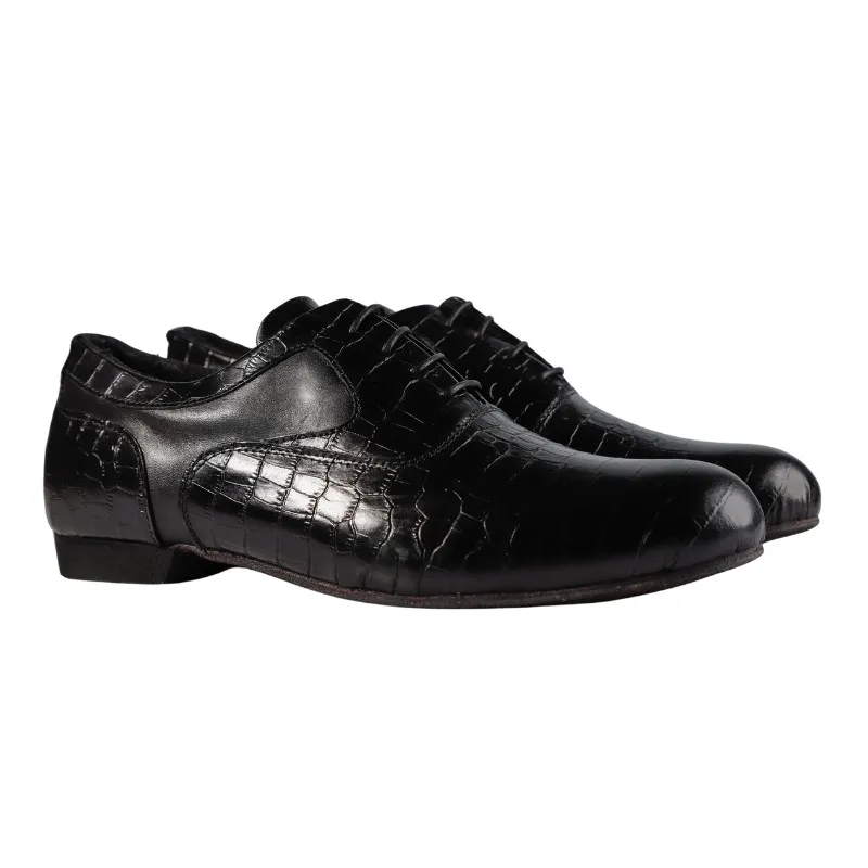 TANGOLERA 501 CROCO NOIR Chaussures de tango – Image 3
