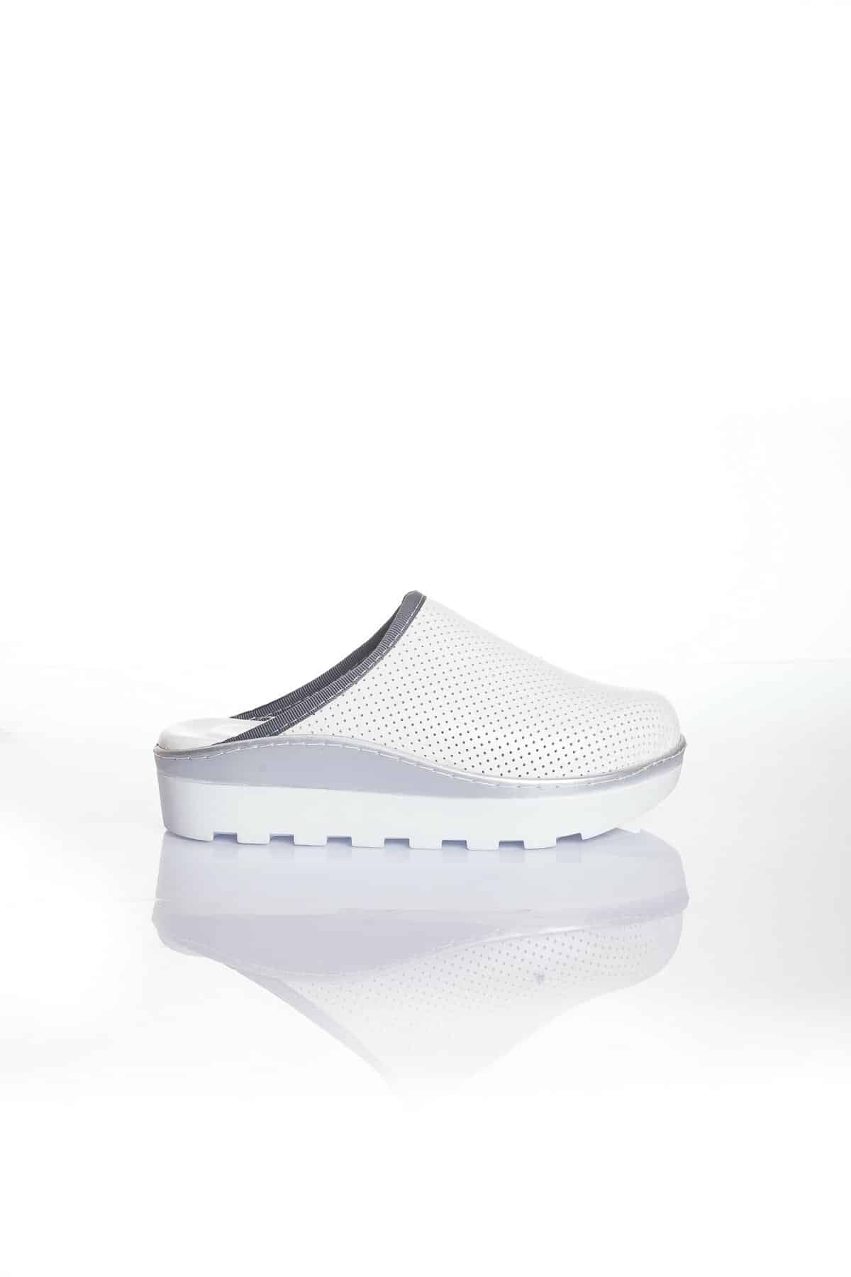 Chaussons orthopédiques blanc pour femmes – Image 2