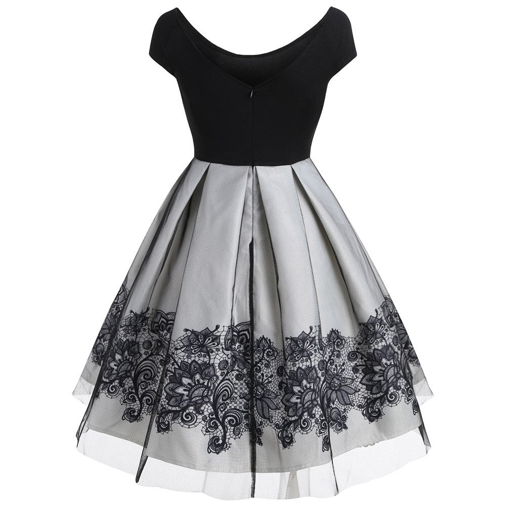 Robe Guinguette élégance gothique – Image 5