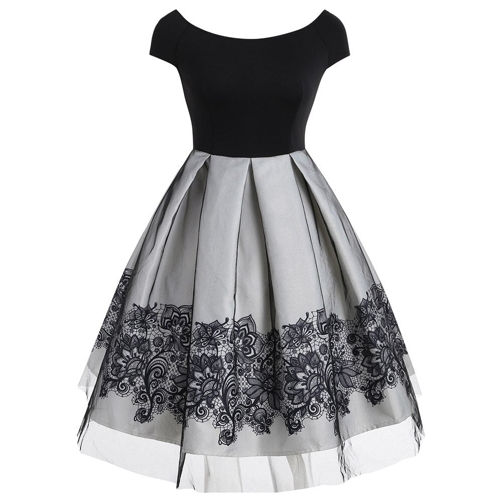 Robe Guinguette élégance gothique – Image 3